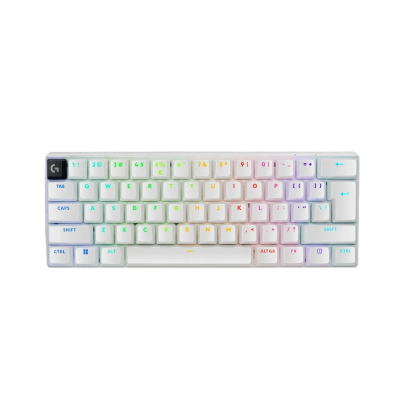 Клавиатура Logitech G PRO X 60 Lightspeed GL Tactile белый (920-011934) английская раскладка