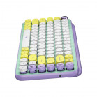 Клавиатура беспроводная Logitech POP Icon Keys фиолетовый (920-013090)