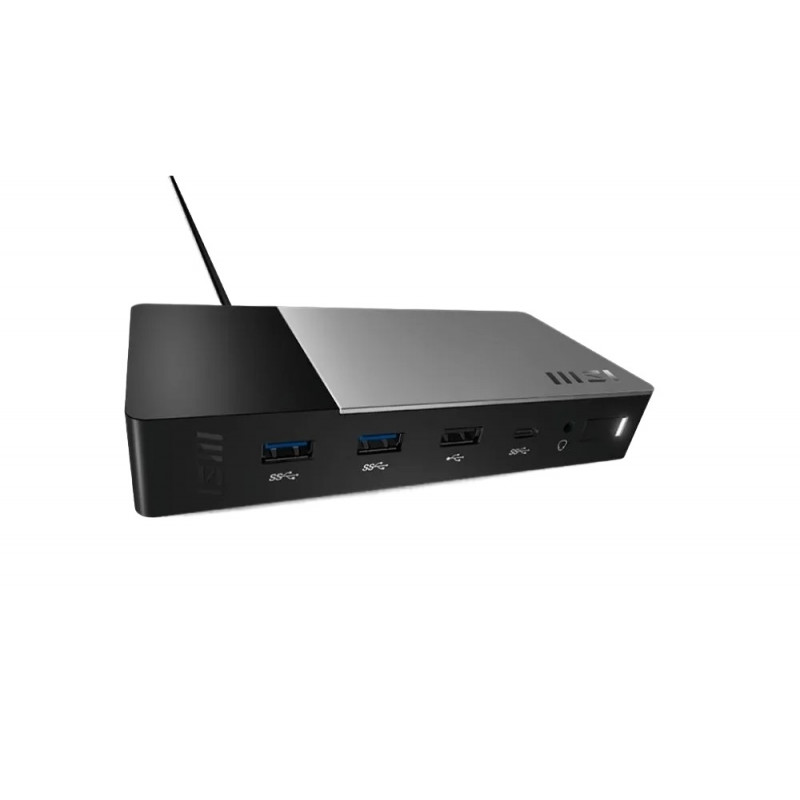 Док-станция MSI USB-C Docking Station Gen 2 (1xType-C(USB3.2Gen2/DP), 1xType-C USB3.2 Gen2, 2xType-A