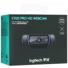 Веб-камера Logitech HD Pro C920 черный (960-000998)
