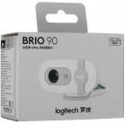 Веб-камера Logitech Brio 90 белый (960-001619)
