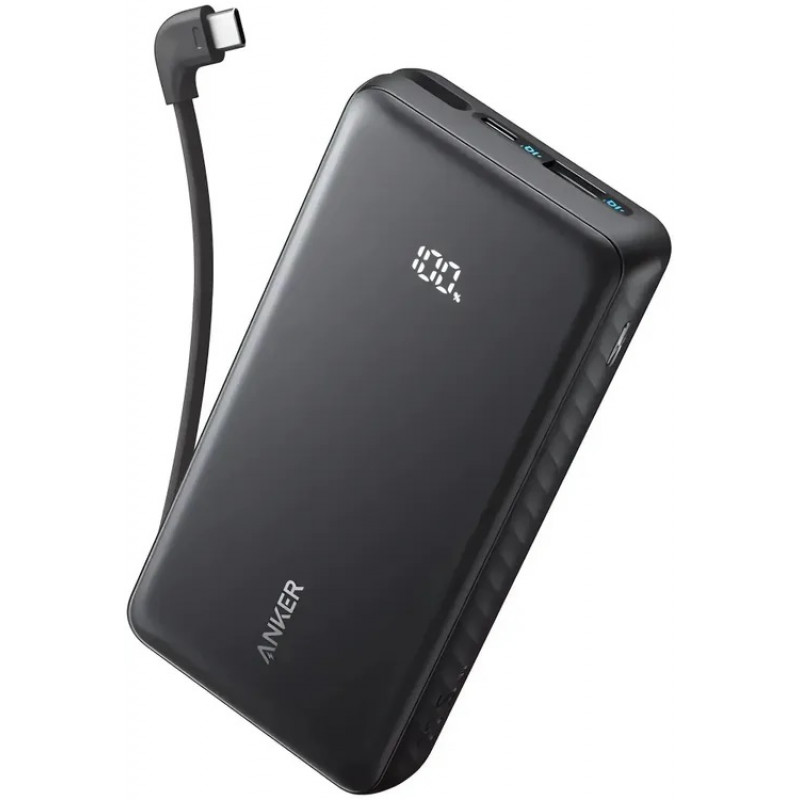 Внешний аккумулятор Anker Zolo 20k Mah 22,5W built-in USB-C черный