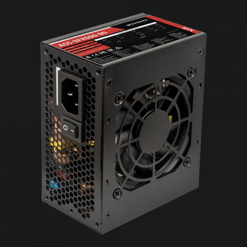 Блок питания для компьютера ACCORD SFX 600W ACC-SFX600-80 ATX2.31