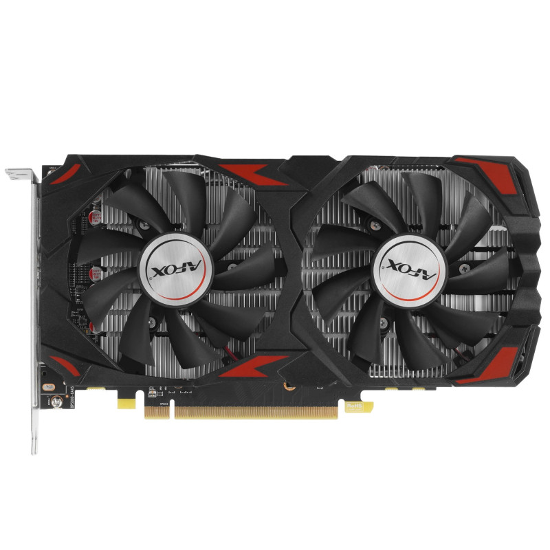 Видеокарта AFOX Radeon RX 580 8GB 2048SP GAMING GDDR5 256Bit HDMI 2xDP ATX Dual Fan
