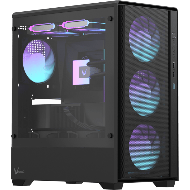 Корпус для компьютера FORMULA mATX Air Mesh G5 Black