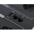 ИБП CyberPower BR1000ELCD, 1000VA/600W, L-INT, A.SIN, LCD, USB, CHRG, RJ45/11, SCHUKOx8