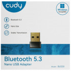 Адаптер USB Bluetooth Cudy BU530, USB 2.0, сверхкомпактный