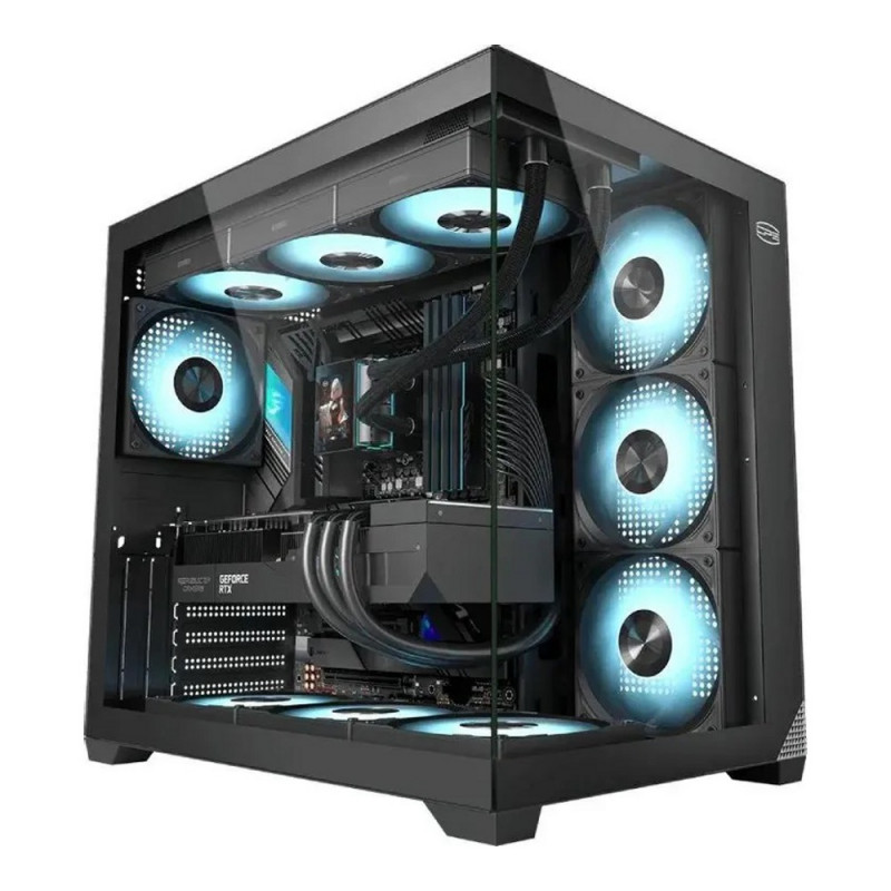 Корпус для компьютера PCCOOLER ATX C3T700 BK ARGB TG
