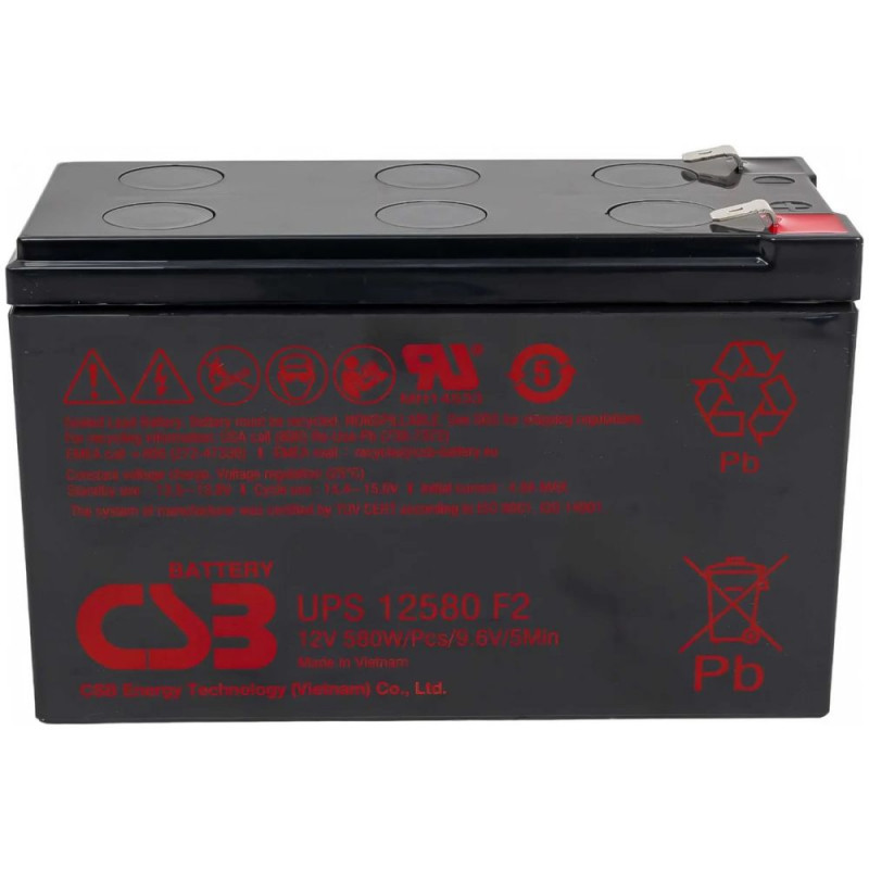 Аккумуляторная батарея CSB UPS 12580 F2