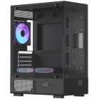Корпус для компьютера FORMULA mATX Crystal Z1CM Black V2