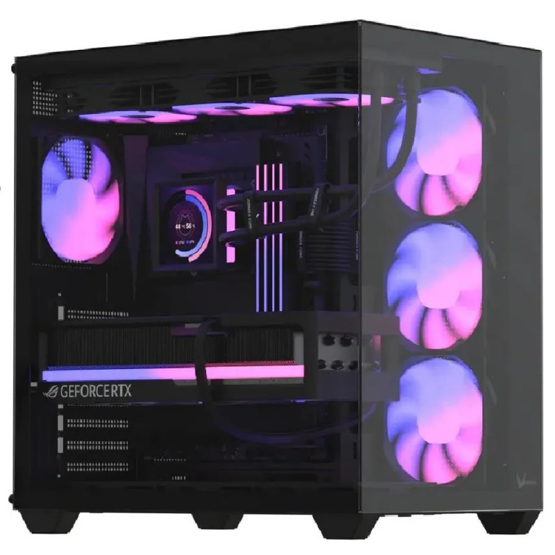 Корпус для компьютера FORMULA  ATX Crystal Z2 Black V2