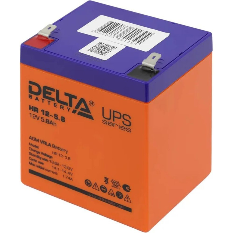 Аккумуляторная батарея DELTA HR 12-5.8