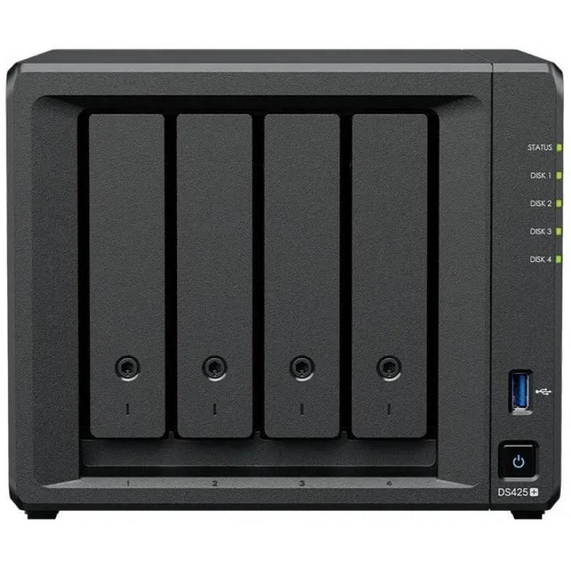 СХД настольное исполнение 4BAY NO HDD DS425+ Synology