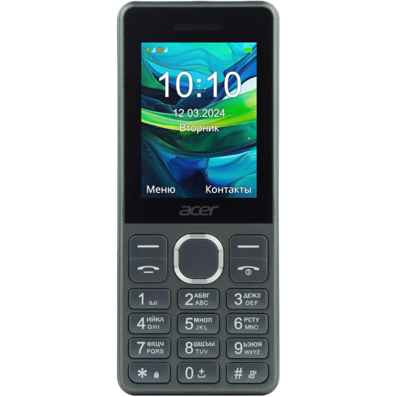 Телефон сотовый Acer Acer Disco DS24 Dark Grey