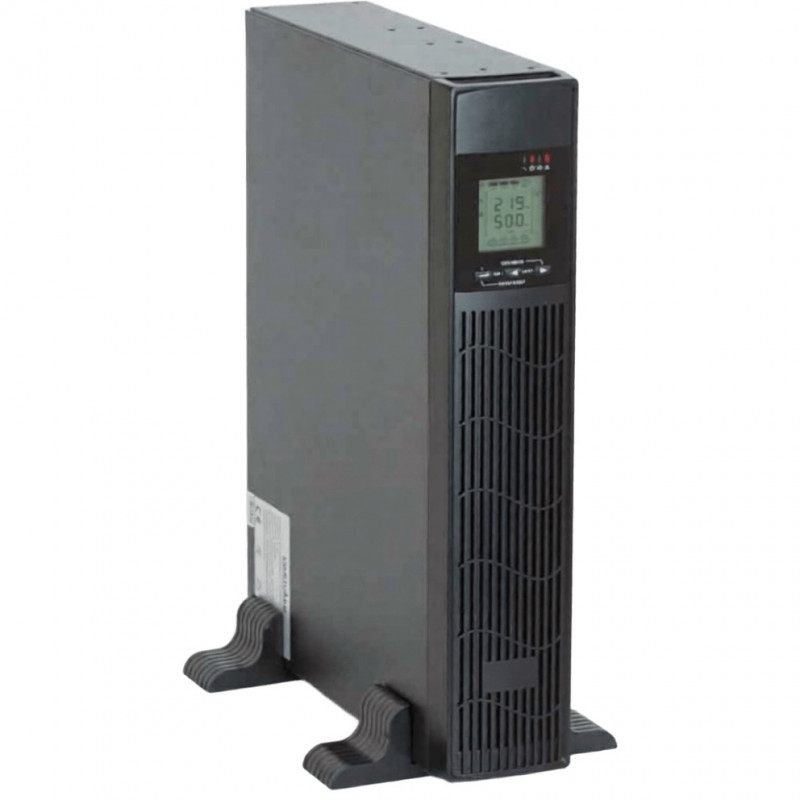 ИБП ИМПУЛЬС ЮНИОР ПРО 1000 R/T, 1000VA/800W, 2U, L-INT, SIN, LCD, USB, RJ45/11, SL, C13x6