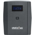 ИБП ИМПУЛЬС ЮНИОР СМАРТ 1500, 1500VA/900W, L-INT, A.SIN, LCD, USB, RJ45/11, C13x6