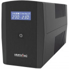 ИБП ИМПУЛЬС ЮНИОР СМАРТ 1500, 1500VA/900W, L-INT, A.SIN, LCD, USB, RJ45/11, SCHUKOx2