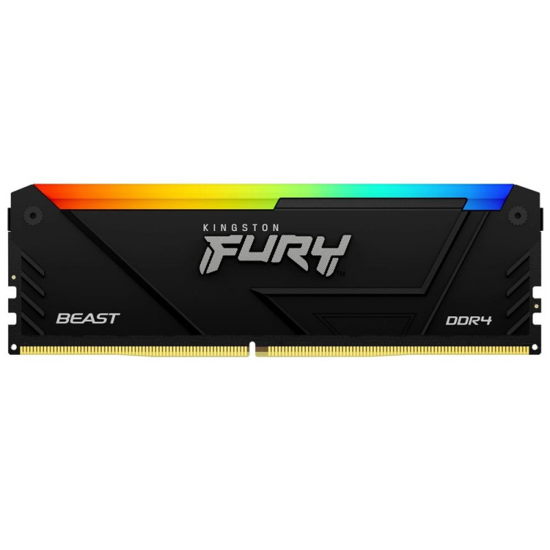 Оперативная память Kingston FURY DDR4 16GB 3600Mhz DIMM Beast RGB CL18 KF436C18BB2A/16