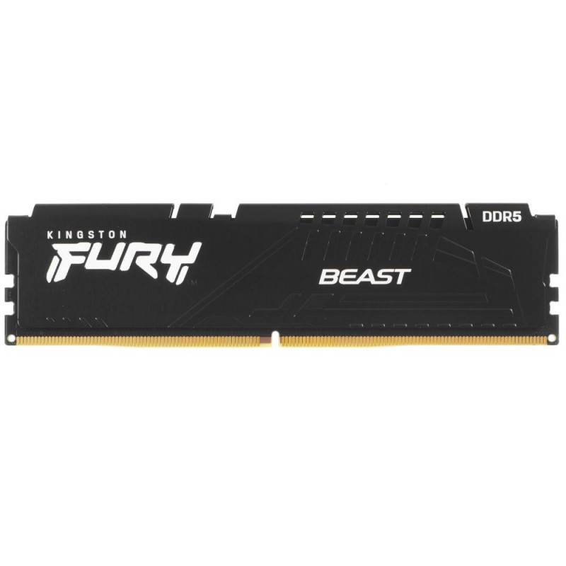 Оперативная память Kingston FURY DDR5 16GB 5600Mhz DIMM Beast Black EXPO CL36 KF556C36BBE-16