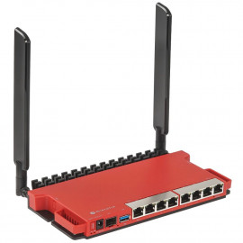 Беспроводной маршрутизатор MIKROTIK L009UIGS-2HAXD-IN, 802.11b/g/n/ax, 8*10/100/1000 LAN, 1*PoE, SFP