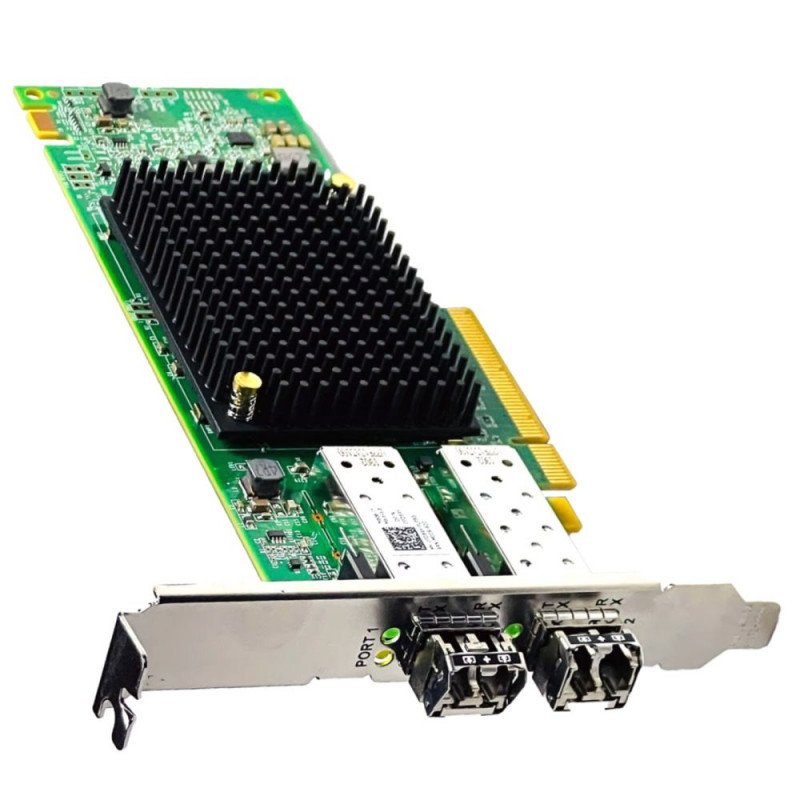Сетевой адаптер Broadcom Emulex LPe35002-M2 Gen 7 (32GFC), 2-port, 32Gb/s, PCIeGen4 x8, LC MMF 100m