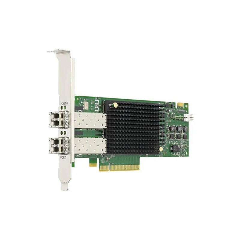 Сетевой адаптер Broadcom Emulex (LPe31002-M6) Gen 6 (16GFC), 2-port, 16Gb/s, PCIe Gen3 x8, LC MMF 10