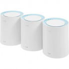 Система Mesh Cudy M1200(3-Pack), AC1200, 2 LAN 10/100 Мбит/с.