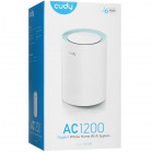 Система Mesh Cudy M1300(1-Pack), AC1200, 2 LAN 10/100/1000 Мбит/с.