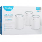 Система Mesh Cudy M3000(3-Pack), Wi-Fi 6 AX3000,   2,5 Гбит/с (WAN) + 1 Гбит/с (LAN)