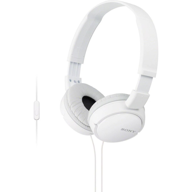 Наушники Sony MDR-ZX110AP  белый