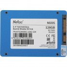 Твердотельный накопитель Netac SSD 128Gb NT01N600S-128G-S3X 2.5 SATAIII 3D NAND SSD 128GB, R/W up to