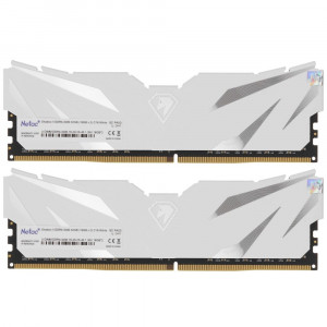  Netac Shadow S DDR4 32GB 3200Mhz DIMM White kit of 2 NTSSD4P32DP32W