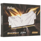 Оперативная память Netac Shadow II DDR4 32GB 3200Mhz DIMM White (kit of 2) NTSWD4P32DP-32W