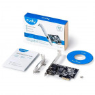Сетевой адаптер PCI-E Cudy PE10, 1x10/100/1000 Мбит/с, PCI-E x1