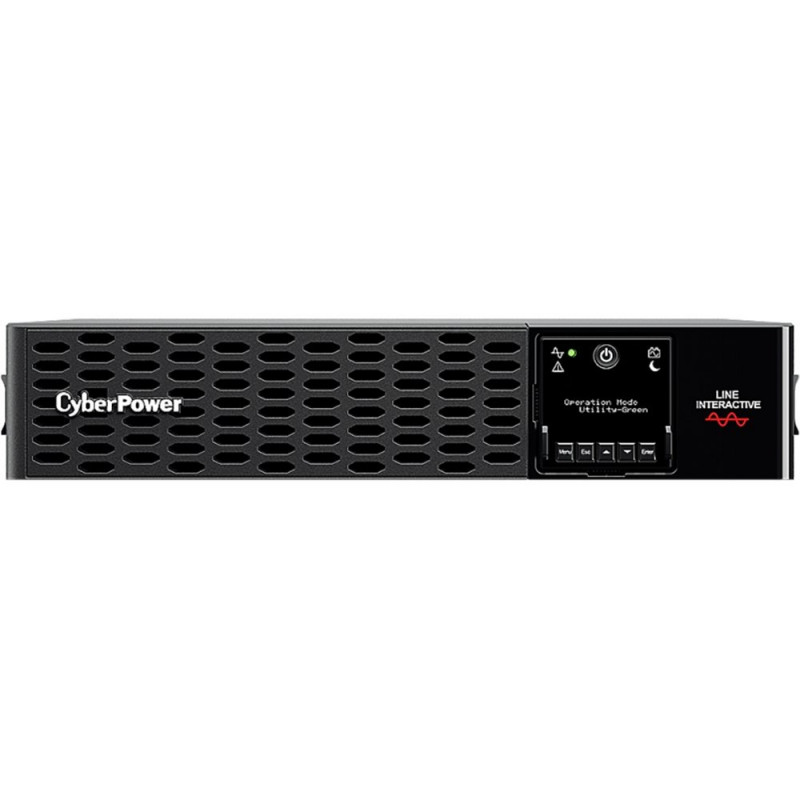 ИБП CyberPower PR1000ERTXL2U, 1000VA/1000W, 2U, L-INT, SIN, LCD, USB, RS232, RJ45/11, SL, EPO, C13x1