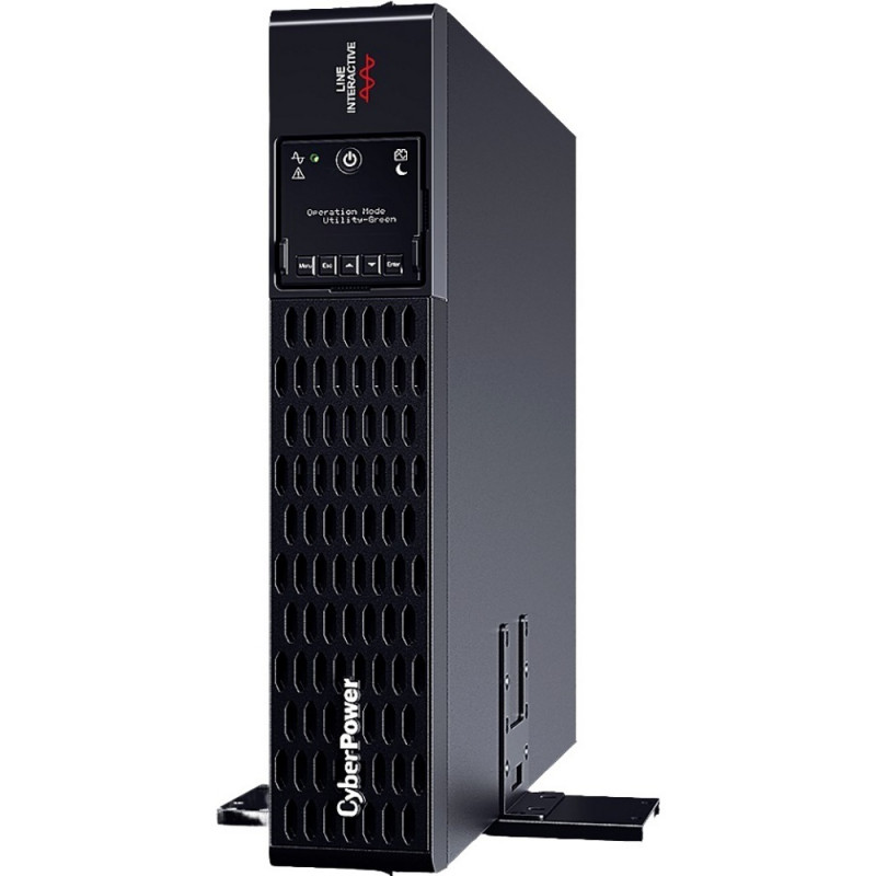 ИБП CyberPower PR2200ERTXL2U, 2200VA/2200W, 2U, L-INT, SIN, LCD, USB, RS232, RJ45/11, SL, EPO, C13x6