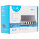 Маршрутизатор Cudy R700 1хWAN 10/100/1000 Мбит/с, 1хLAN 10/100/1000 Мбит/с, 3 LAN/WAN 10/100/1000 Мб