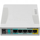 Беспроводной маршрутизатор MIKROTIK RB951Ui-2HnD, 802.11b/g/n, 5*10/100 LAN, USB, PoE