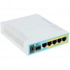 Коммутатор MIKROTIK hEX PoE RB960PGS 5*10/100/1000 LAN, 4*PoE, 1*SFP