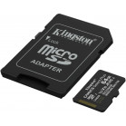 Карта памяти Kingston Canvas Select Plus microSDXC SDCS3/64GB 64GBV10 A1 + SD Adapter