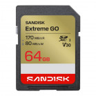 Карта памяти SanDisk Extreme GO SDXC SDSDXGN-064G-GNCIN 64GB Class 10, UHS Class 3, Video Class 30