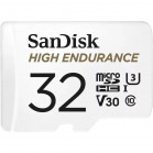 Карта памяти SanDisk High Endurance Video Monitoring Card microSDHC SDSQQNR-032G-GN6IA 32GB V30 U3 C