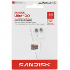 Карта памяти SanDisk Ultra GO microSDXC SDSQUGN-064G-GN6MN 64GB A1, UHS Class 1, Video Class 10