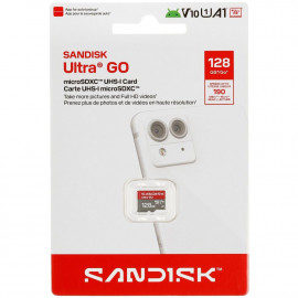 Карта памяти SanDisk Ultra GO microSDXC SDSQUGN-128G-GN6MN 128GB A1, UHS Class 1, Video Class 10
