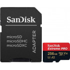 Карта памяти SanDisk Extreme Pro MicroSDXC SDSQXCD-256G-GN6MA 256GB A2 V30 U3 C10