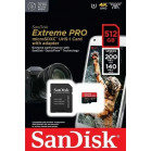 Карта пямяти SanDisk Extreme PRO MicroSDXC SDSQXCD-512G-GN6MA 512GB A2 V30 U3 C10