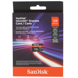 Карта памяти SanDisk Express microSDXC SDSQXFN-128G-GN4NN 128GB Class 10, U3, V30, A1