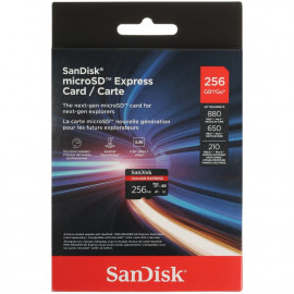 Карта памяти SanDisk Express microSDXC SDSQXFN-256G-GN4NN 256GB Class 10, U3, V30, A1