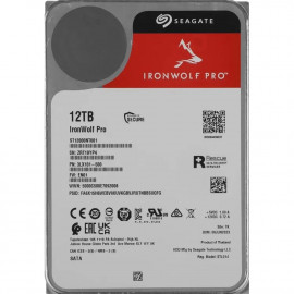Жесткий диск Seagate IronWolf Pro 12TB 3.5'' 7200RPM 256MB SATA NAS ST12000NT001