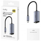 Сетевой адаптер USB-С Cudy UE25C 1х2.5 Гбит/с, USB Type-C